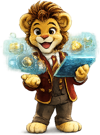 Leo, the Caribbean Ivy League Academy mascot