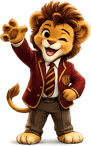 Leo, the Caribbean Ivy League Academy mascot
