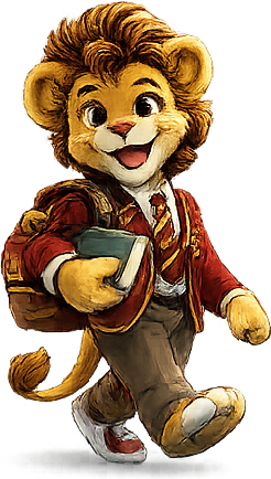 Leo, the Caribbean Ivy League Academy mascot