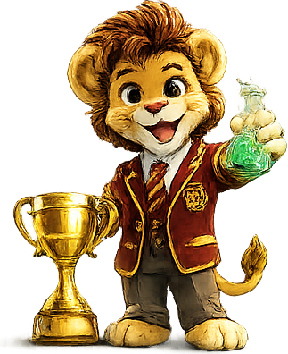 Leo, the Caribbean Ivy League Academy mascot