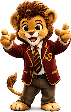 Leo, the Caribbean Ivy League Academy mascot
